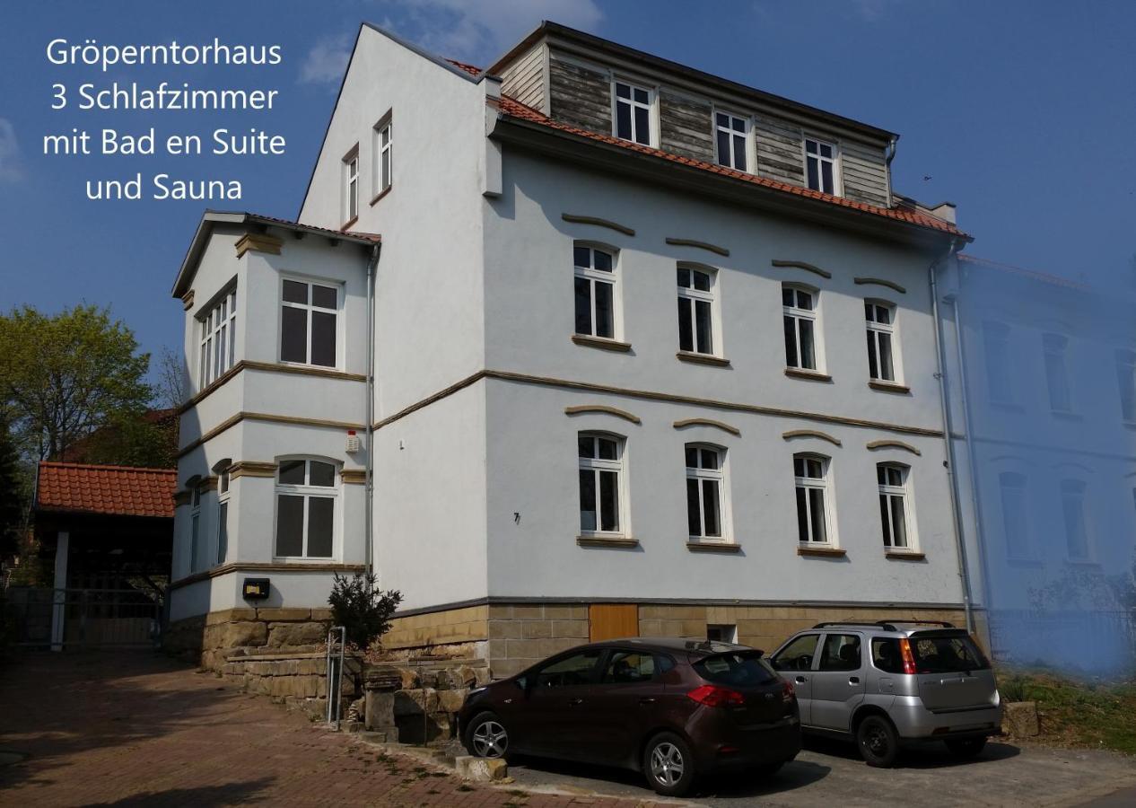 Апартаменти Groeperntorhaus Кведлінбург Екстер'єр фото
